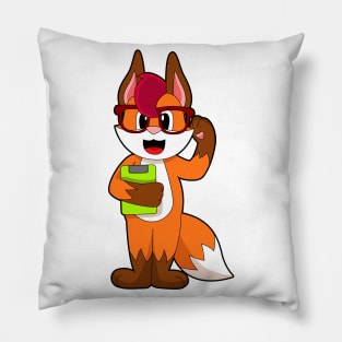 Fox Secretary Notepad Pillow