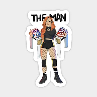 The Man - Becky Lynch Magnet