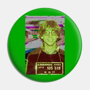 Bill Gates Mugshot Pin