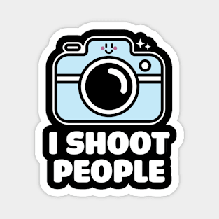 I Shoot People Cute Magnet