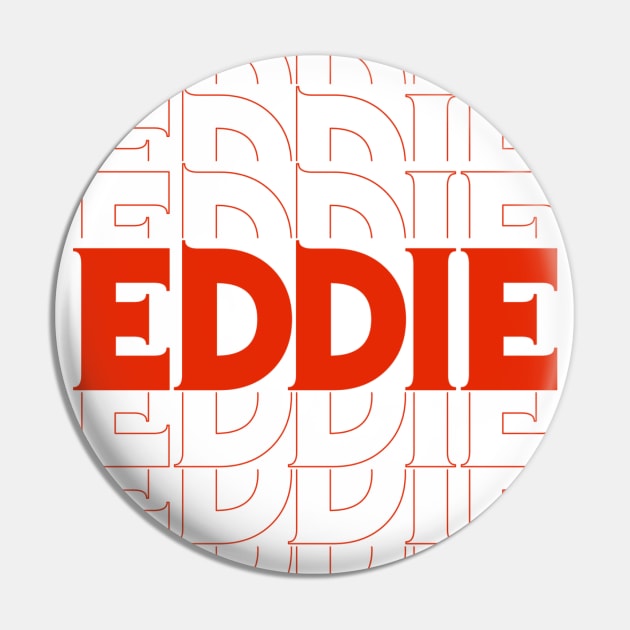 Eddie Munson - Stranger Things Pin by My Geeky Tees - T-Shirt Designs