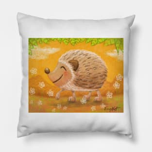 Happy Hedgehog Pillow