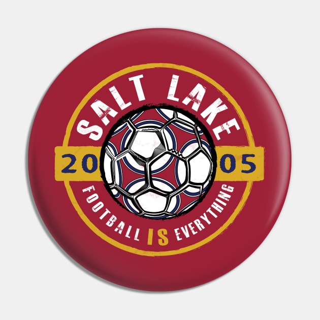 Football Is Everything - Salt Lake Vintage Pin by FOOTBALL IS EVERYTHING