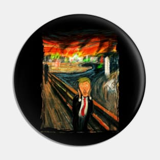 Scream of Trump Pin