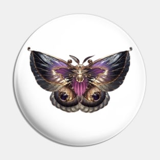 sci fi moth Pin