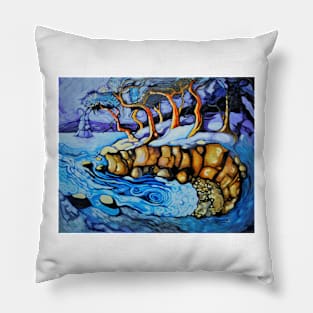 Journey to the Singing Island Pillow