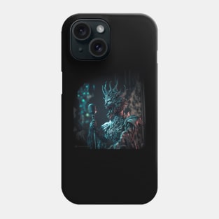 Pralpetarn of the Night Gaunts live at The Inferno Room Phone Case