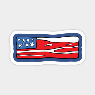 Bacon Flag Magnet