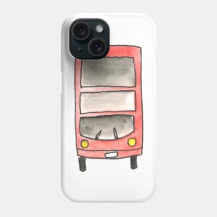 London Icons: Double-Decker Bus Phone Case