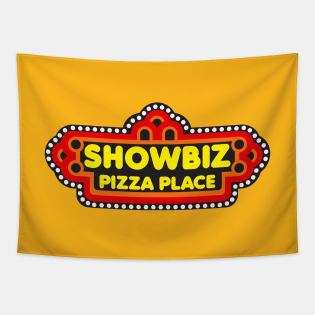 Showbiz Pizza Place Tapestry by The90sMall