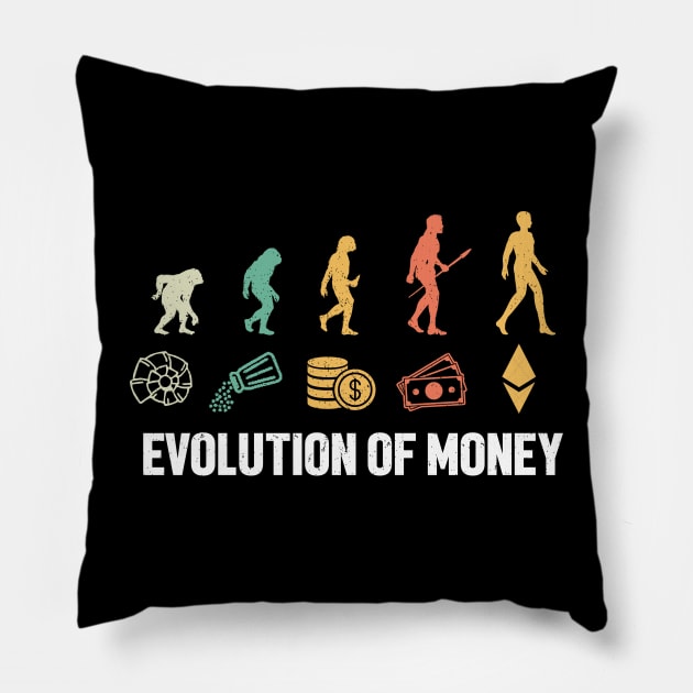 Crypto Coin Pillow by WiZ Collections