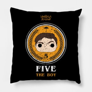 UMBRELLA ACADEMY 2: FIVE THE BOY(GRUNGE STYLE) Pillow