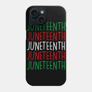 juneteenth Phone Case