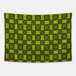 A pattern using fresh green tangerines. Tapestry