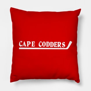 Defunct Cape Codders Hockey Pillow