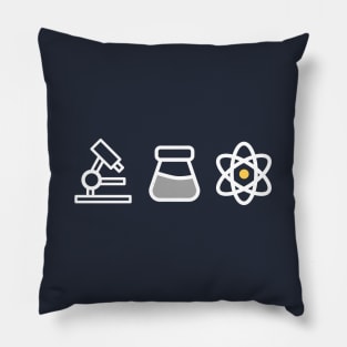 Mini Retro Vintage Geek Science Pillow