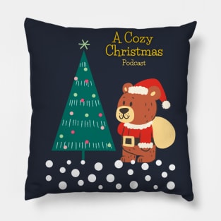 Cozy Christmas Alternate Logo Pillow