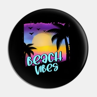 Beach Vibes Pin