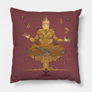 Elemental of Earth Pillow