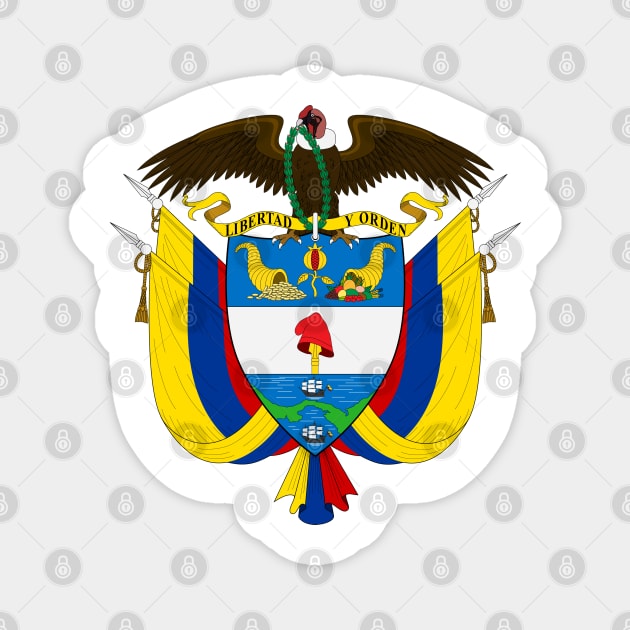 Colombia Coat of Arms Magnet by Bugsponge