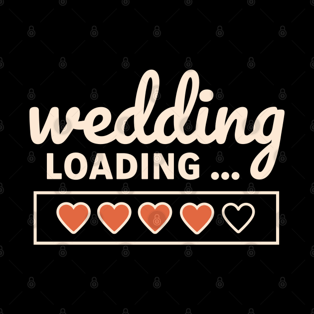 Wedding Loading Time Hearts by Contentarama