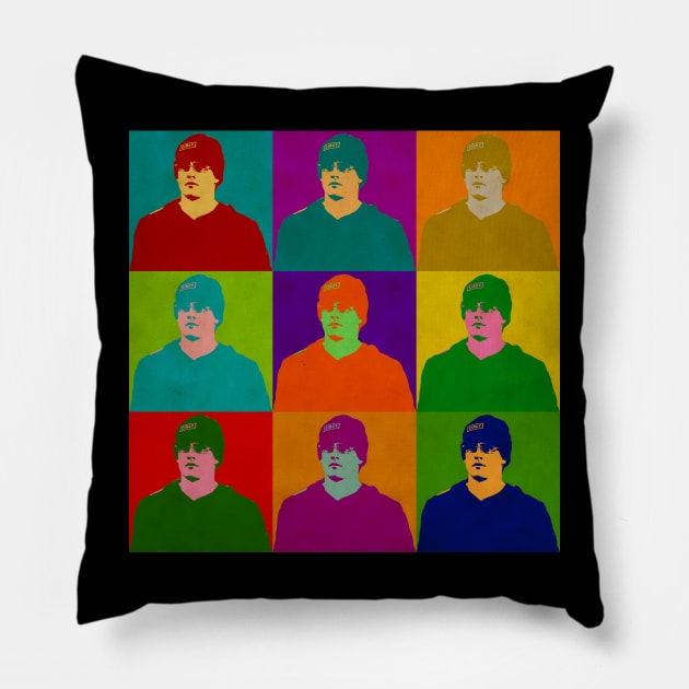 Joe Burrow  Glasses Brrr Pillow by  Funny .designs123