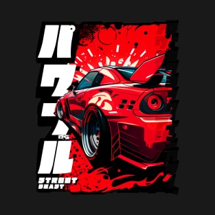 The mighty street beast Skyline R32 T-Shirt