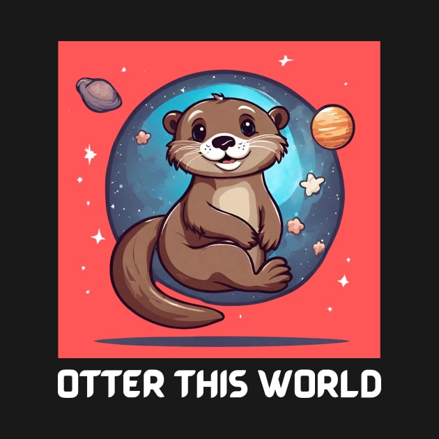 Otter this World | Otter Pun by Allthingspunny