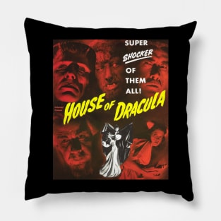 House of Dracula Pillow