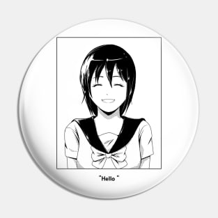 Anime Hello Pin