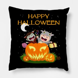 MrDaddyCountryTV's Halloween Design (Dark Items) Pillow