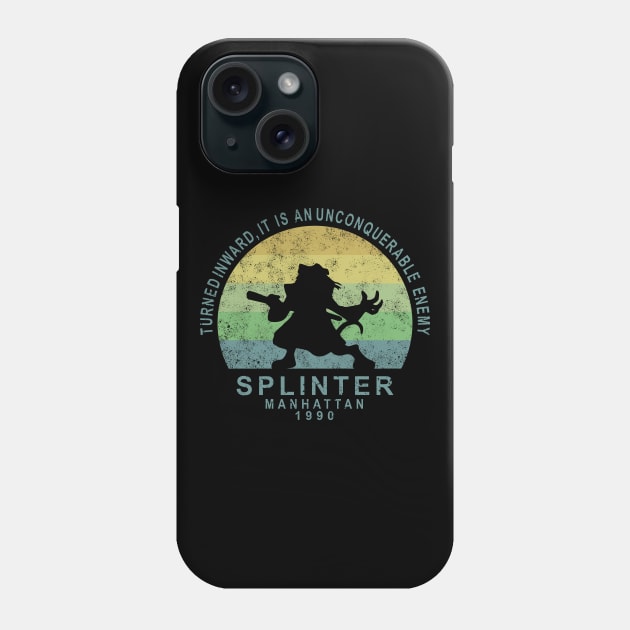 SPLINTER QUOTES Phone Case by Alkahfsmart