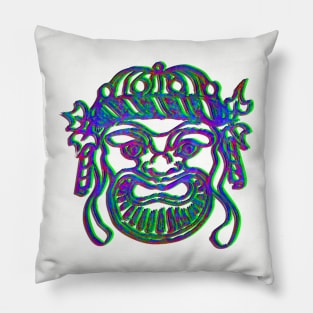 Mask of the Beast Pillow