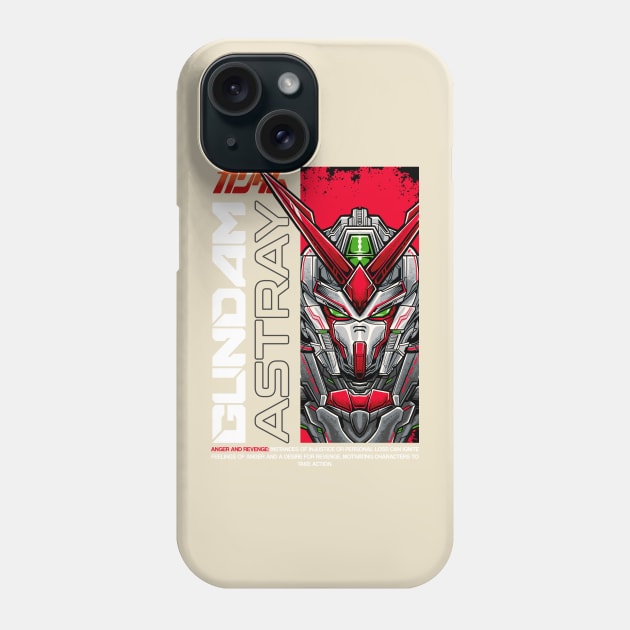 Gundam Astray Phone Case by Harrisaputra