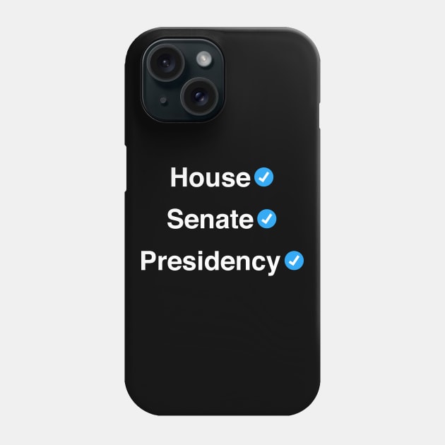 House, Senate, Presidency Phone Case by tommartinart