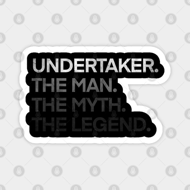 The Undertaker Magnet by SAN ART STUDIO 
