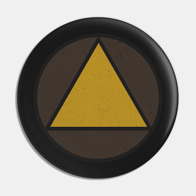 Legion Chapter 5 - Triangle Circle Pin by jetpackpaul