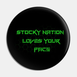 Stocky Nation Women 1 Pin