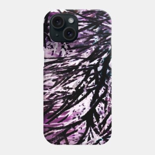 Purple Sky Pine Phone Case