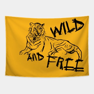 Wild and Free 2 Tapestry