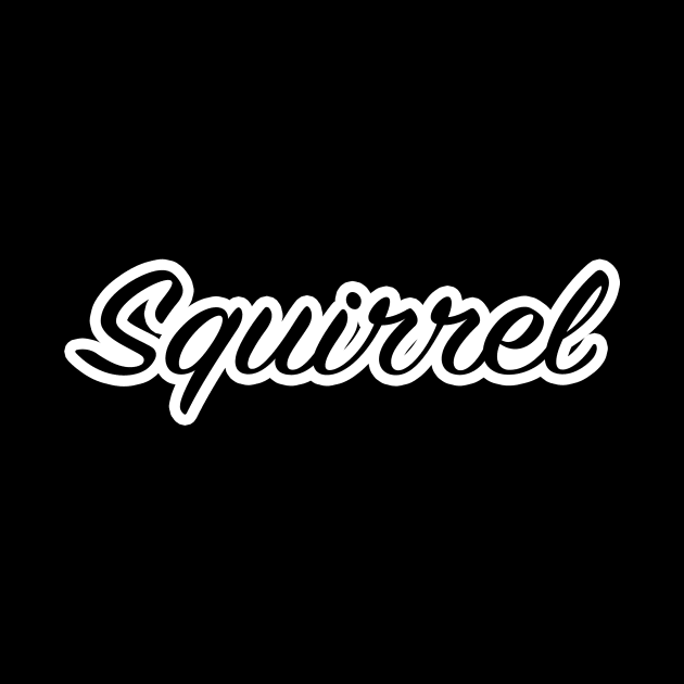 Squirrel T-Shirt by lenn