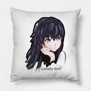 Manga Girl So Sad Anime Sad Girl Design. Pillow