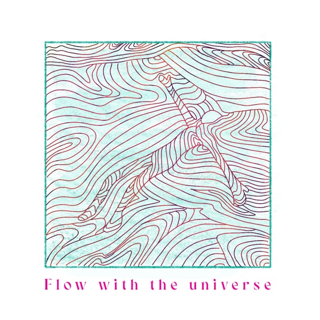 flow with the universe by MarCerebral