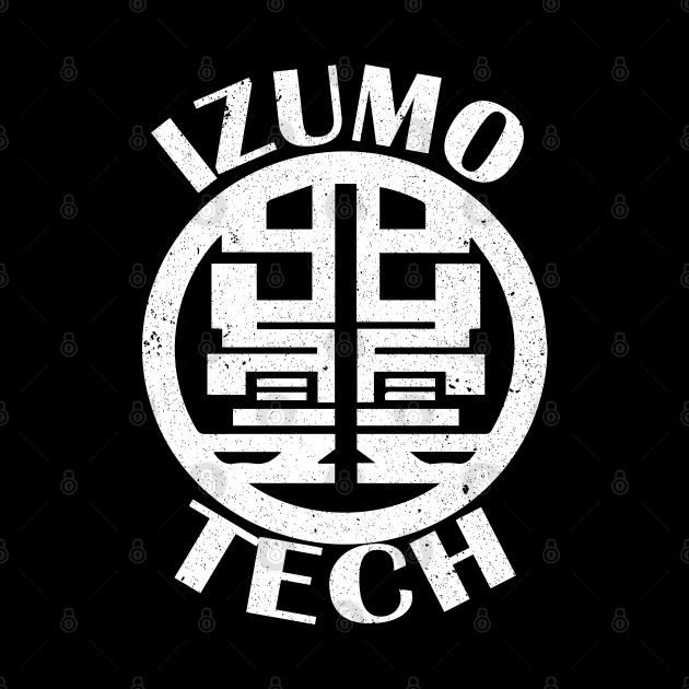 KAIJU No 8 : IZUMO TECH (WHITE & GRUNGE) by FunGangStore