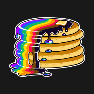 Philadelphia Philly Pride LGBT Pancakes - Gay Rainbow T-Shirt