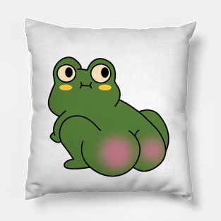 Butt Frog Pillow