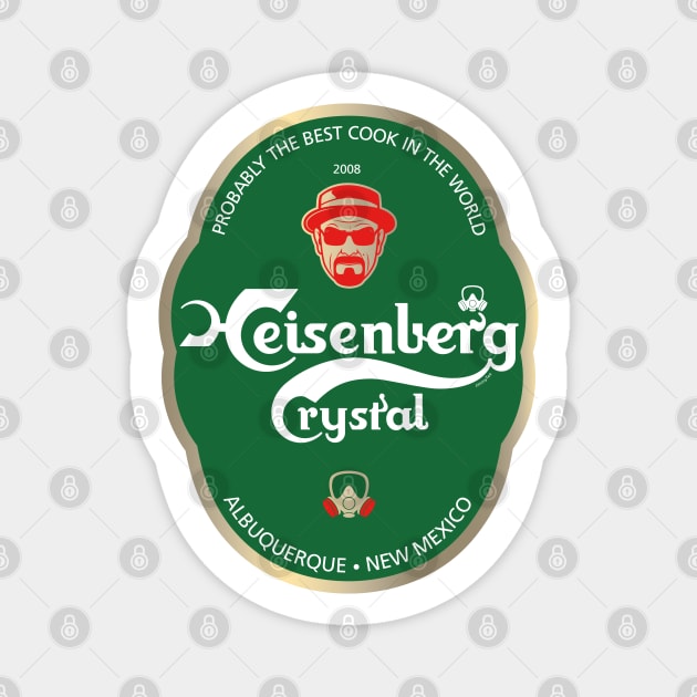 Heisenbeer Magnet by JimmyTee