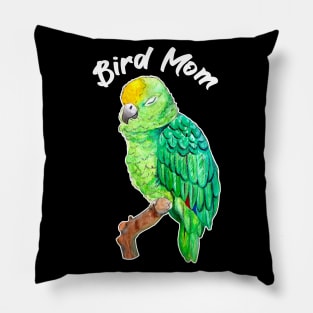 Parrot Bird Mom Pillow