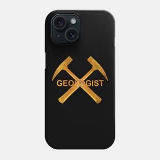 geologist gold Phone Case