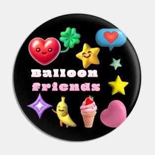 Balloon  friends Pin